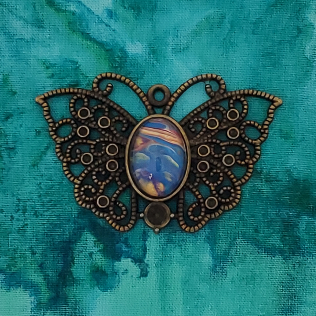 Handmade Butterfly Pendant Necklace